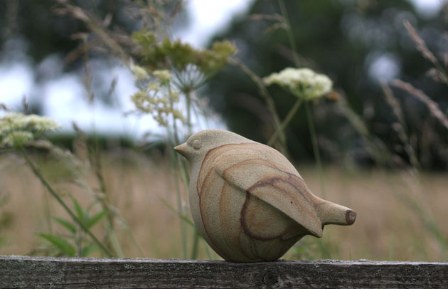 Bird sculpture