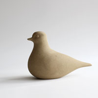 Plover bird sculpture