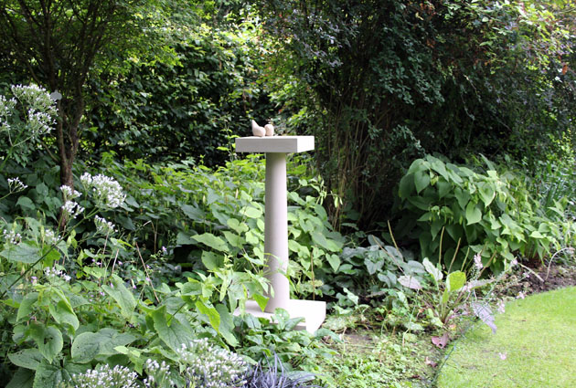 Tall Elegant Birdbath