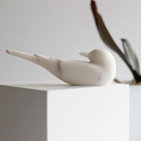 Marble Bird sculpture