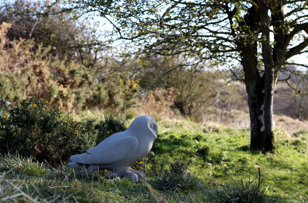 Short-eared Owl sculpture