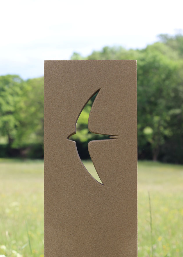 swift in flight sculpture