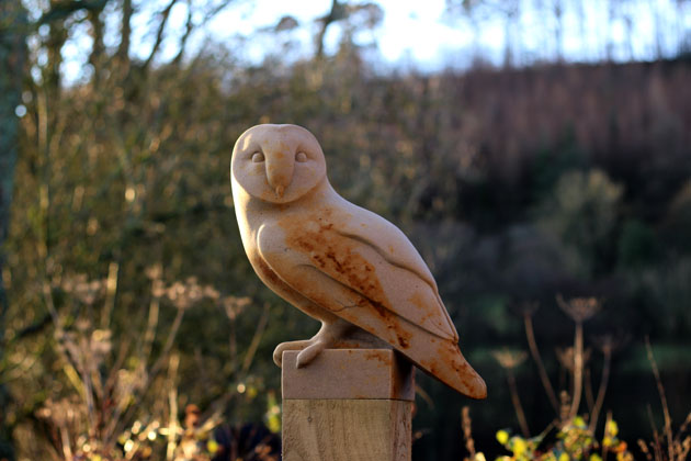 Barn Owl sculpture