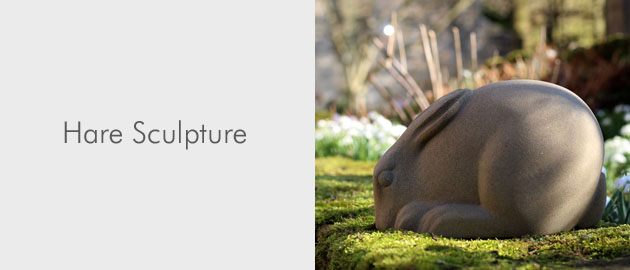 Hare stone sculpture portfolio