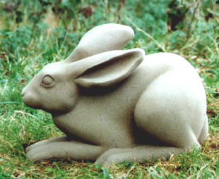 Sitting Hare sculpture