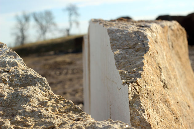 Swaledale Fossil Stone block