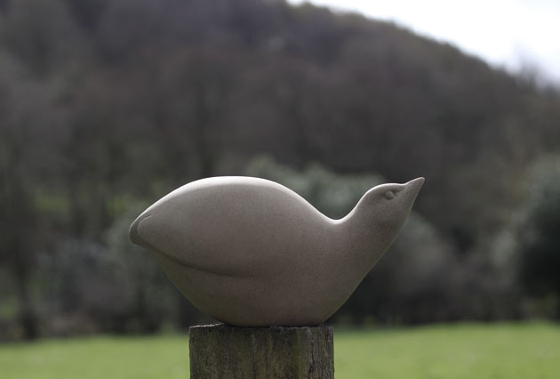 Corncrake II sculpture