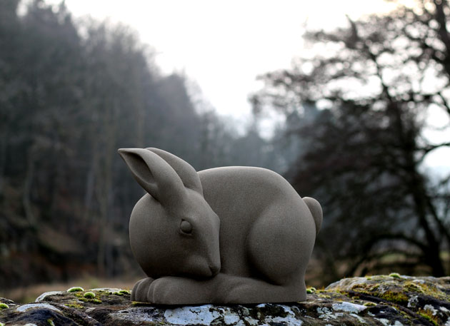 Gilbertin Hare sculpture