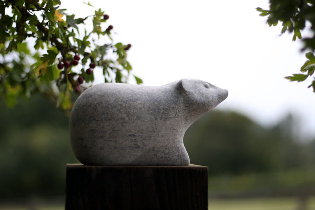 Hedgepig sculpture