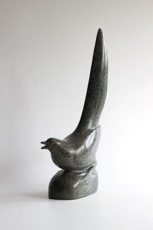 sculpture of a Magpie