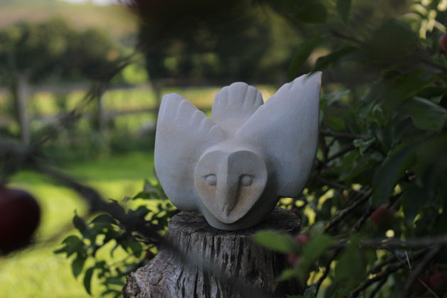 New Wings - Owl sculpture
