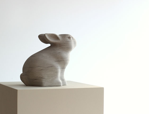 Elswick Rabbit stone sculpture