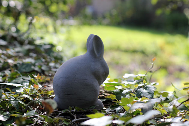 Rabbit sculpture