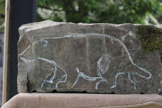 The start of my badger sculpture